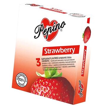 

PEPINO Aroma Jahoda 3 ks