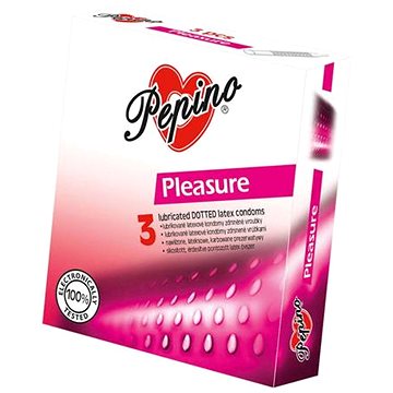 

PEPINO Pleasure Vroubky 3 ks