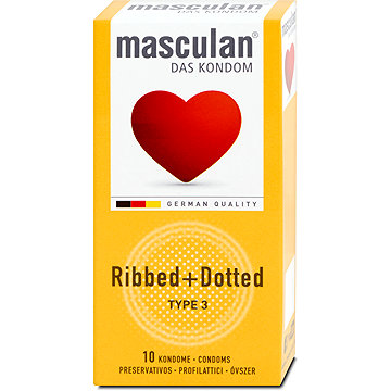

MASCULAN s výstupky a vroubky 10 ks