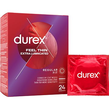 

DUREX Feel Thin Extra Lubricated 24 ks
