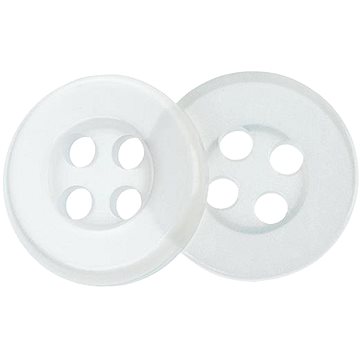 

Bellatex Knoflík 1 cm průhledný 4 dírky 401292 sada 6 ks
