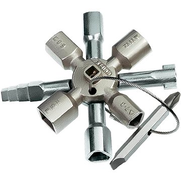 

Knipex TwinKey 00 11 01 univerzální klíč k rozvodným skříním