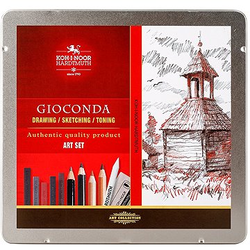 KOH-I-NOOR GIOCONDA 8899 kreslířská sada v plechovém pouzdře 24 ks