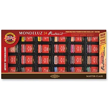 KOH-I-NOOR 1636 souprava 24 barev (a 11 ml) - portrét