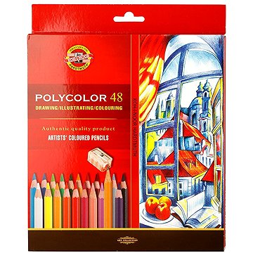 Koh-i-noor Polycolor 3836/48 Umělecké pastelky 48 ks