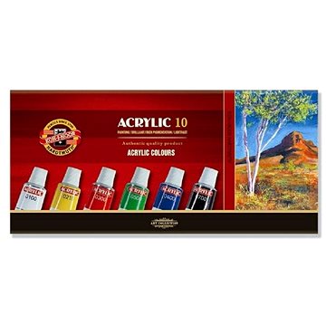 

Koh-i-noor Akrylové barvy KOH 10 × 16 ml - 162703