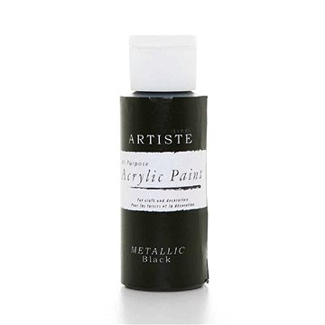 

Docrafts Akrylová barva DOA 763112 59 ml - Metallic Black