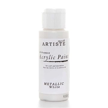

Docrafts Akrylová barva DOA 763106 59 ml - Metallic White