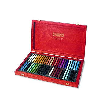 Koh-i-noor GIOCONDA 8196/48 olejové křídy v dřevěné kazetě 48 ks