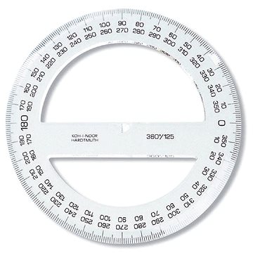 

KOH-I-NOOR úhloměr 360/125