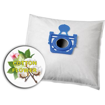 

KOMA ZE01PL AROMATIC BAGS COTTON FLOWER - Zelmer Cobra, Flip, Furio s plastovým čelem, 4ks