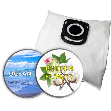 

KOMA WB03PL - Sada 16ks aromatických sáčků s vůní oceánu a květu bavlníku do vysavačů ROWENTA, 4ks