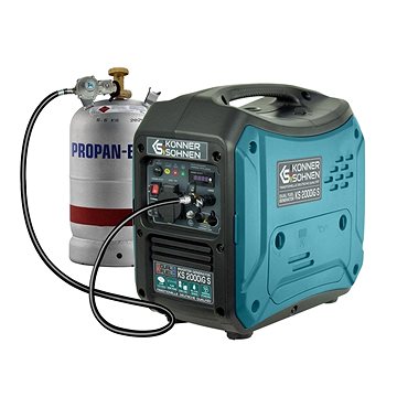 

KÖNNER & SÖHNEN Invertorová elektrocentrála na LPG/Benzín KS 2000iG S