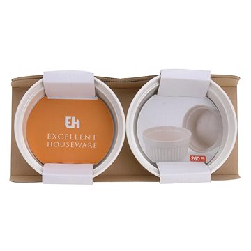 

Koopman Porcelánový set na pečení miska 2 ks