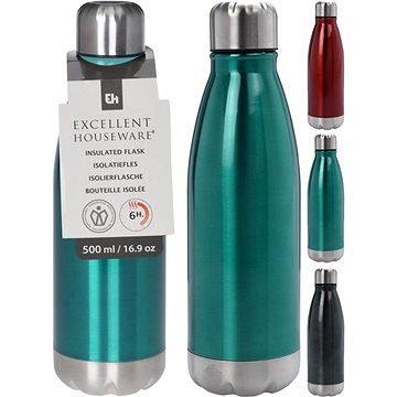 

Koopman Vakuová láhev 500 ml, černá