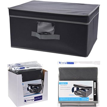 

Koopman Skladovací box šedý31x28x15 cm