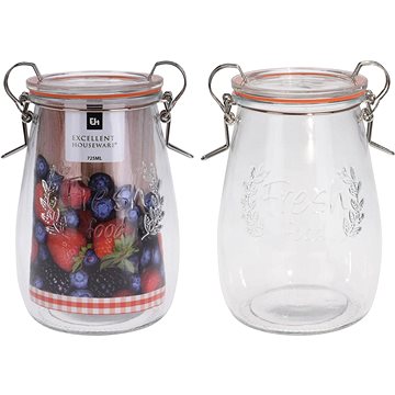 

Koopman Skleněná dóza s těsněním 725 ml
