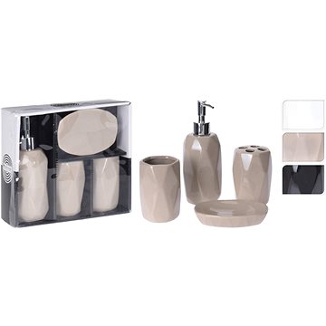 

Koopman Koupelnový set Optima 3 ks, béžový