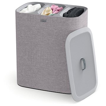 

Joseph Joseph Koš na prádlo Tota Trio 50024, textil/plast, 90 l, šedý