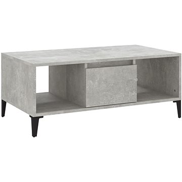 

SHUMEE Konferenční stolek betonově šedý 90 × 50 × 36,5 cm kompozitní dřevo