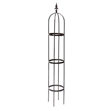 

KOVARSTVI-DF Opěra rostlin obelisk 160 cm 10o12