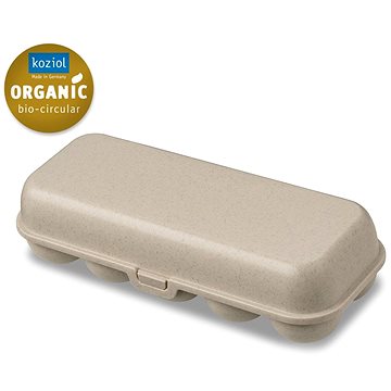 

Koziol Eggs To Go na 10 ks vajec přírodní pouštní písek