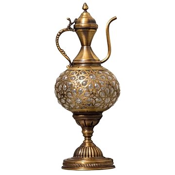 

Krásy Orientu Orientální stolní lampa z foukanéh Melek - Karafa - 16 cm