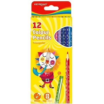

KEYROAD trojhranné 12 barev