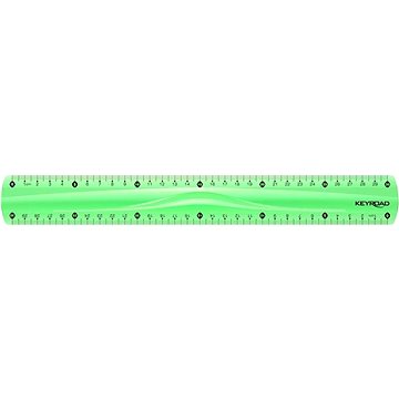 

KEYROAD Flexi 30cm, ohebné, zelené
