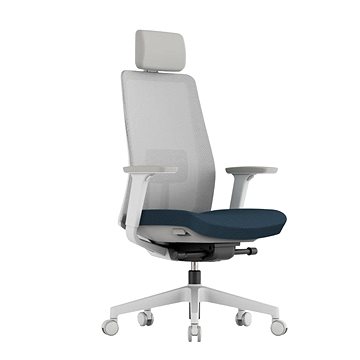 

KREDE K10 White s podhlavníkem modrá