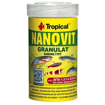 

Tropical Nanovit granulat 100 ml 70 g