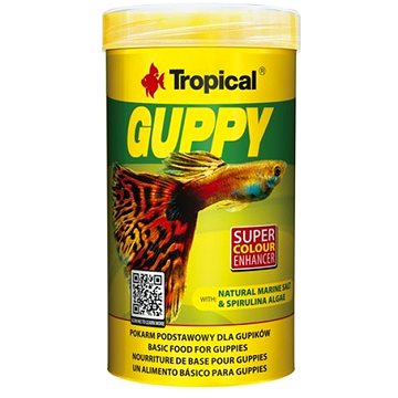 

Tropical Guppy 250 ml 50 g