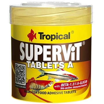 

Tropical Supervit Tablets A 50 ml 36 g 80ks