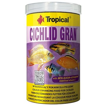 

Tropical Cichlid granule 1000 ml 550 g