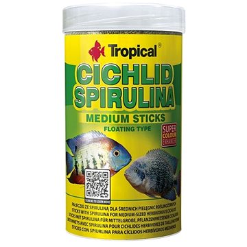 

Tropical Cichlid Spirulina Sticks M 1000 ml 360 g