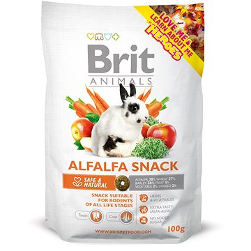 

Brit Animals Alfalfa Snack for Rodents 100 g