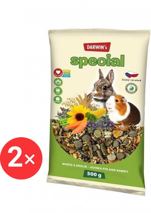 

Darwin's Morče a králík Special 2 × 500 g