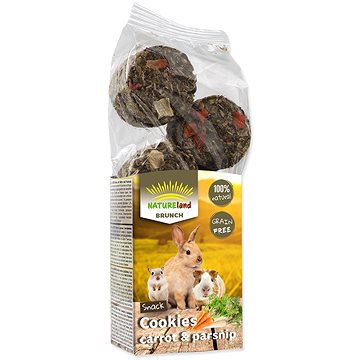 

Nature Land Brunch Pochoutka sušenky s mrkví a pastinákem 120 g
