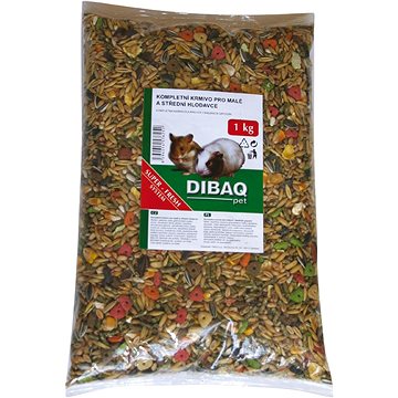 

Dibaq Kompletní krmná směs pro malé hlodavce 1 kg