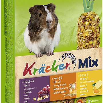 

Vitakraft pochoutka pro morčata Kräcker® ořechy-med-citrus 3 × 56 g