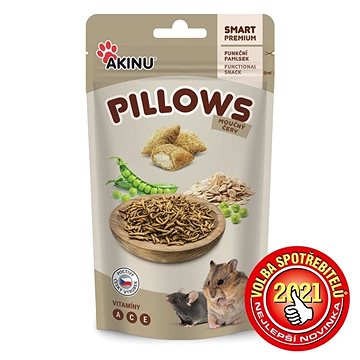 

Akinu Pillows polštářky s moučným červem pro hlodavce 40 g