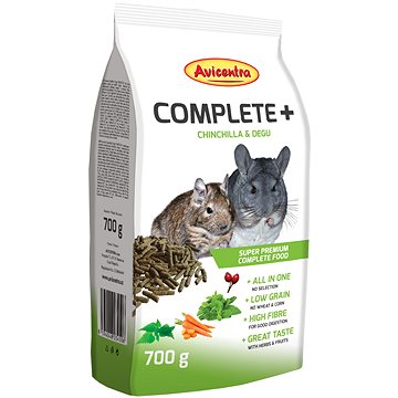

Avicentra Complete + činčila, osmák 700 g