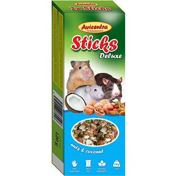 

Avicentra tyčinky malý hlodavec - ořech + kokos 2 ks