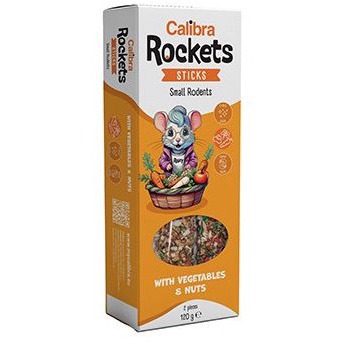 

Calibra Rockets Sticks Small rodents Vegetables & Nuts 120 g