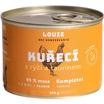 

LOUIE kuřecí s rýží a taurinem 200 g