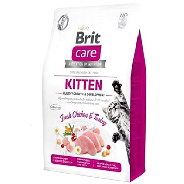 Brit Care Cat Grain-Free Kitten Healthy Growth & Development, 2 kg - Granule pro koťata