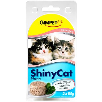 

GimCat Shiny Cat junior kuře 2 × 70 g