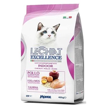 Monge Lechat Excellence Indoor superprémiové krmivo 400g - Granule pro kočky