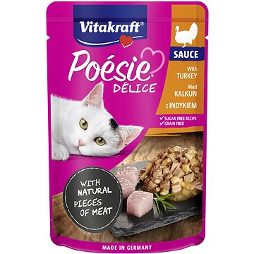 

Vitakraft Cat mokré krmivo Poésie Délice krůtí 85g