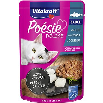 

Vitakraft Cat mokré krmivo Poésie Délice treska 85g